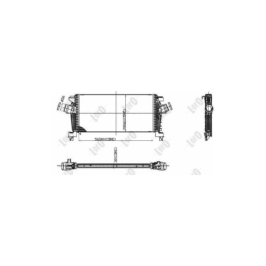 Abakus 0370180017 Intercooler | ML Performance UK