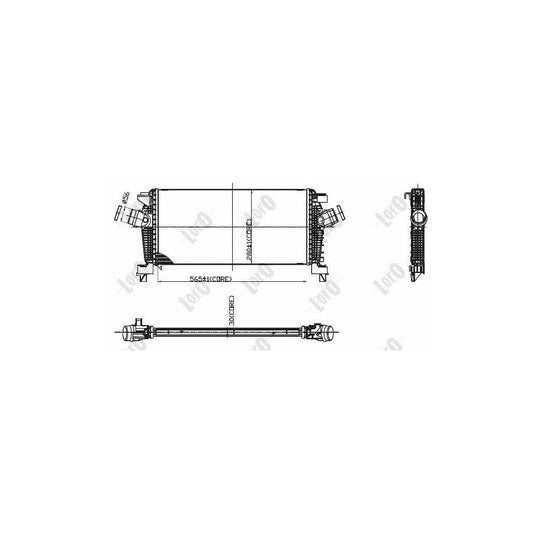 Abakus 0370180017 Intercooler | ML Performance UK