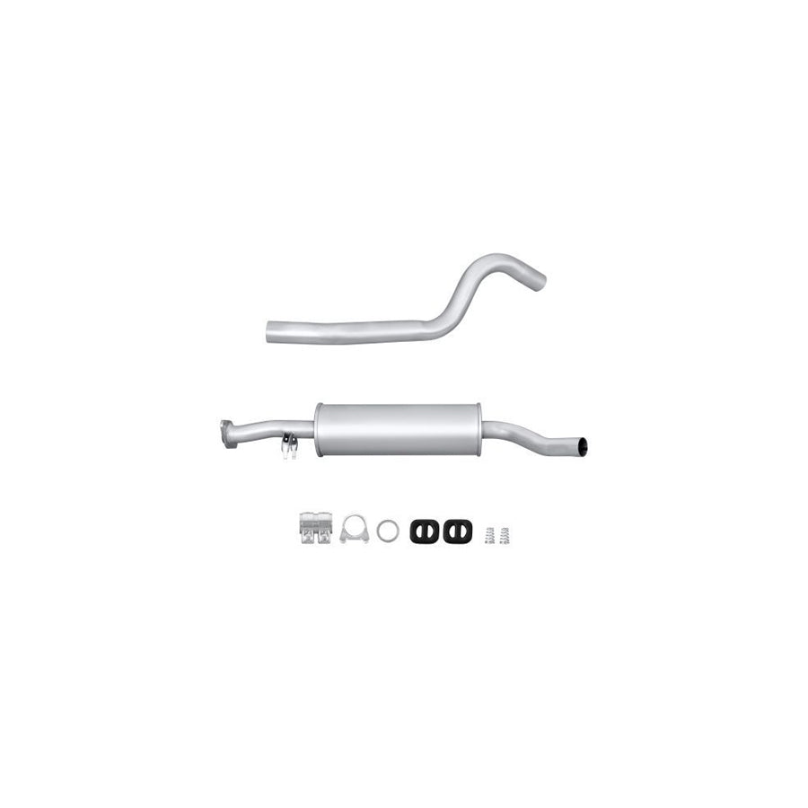 Hella 8LC 366 024-551 Middle Silencer For Opel Vectra