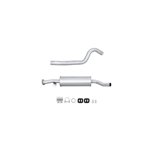 Hella 8LC 366 024-551 Middle Silencer For Opel Vectra