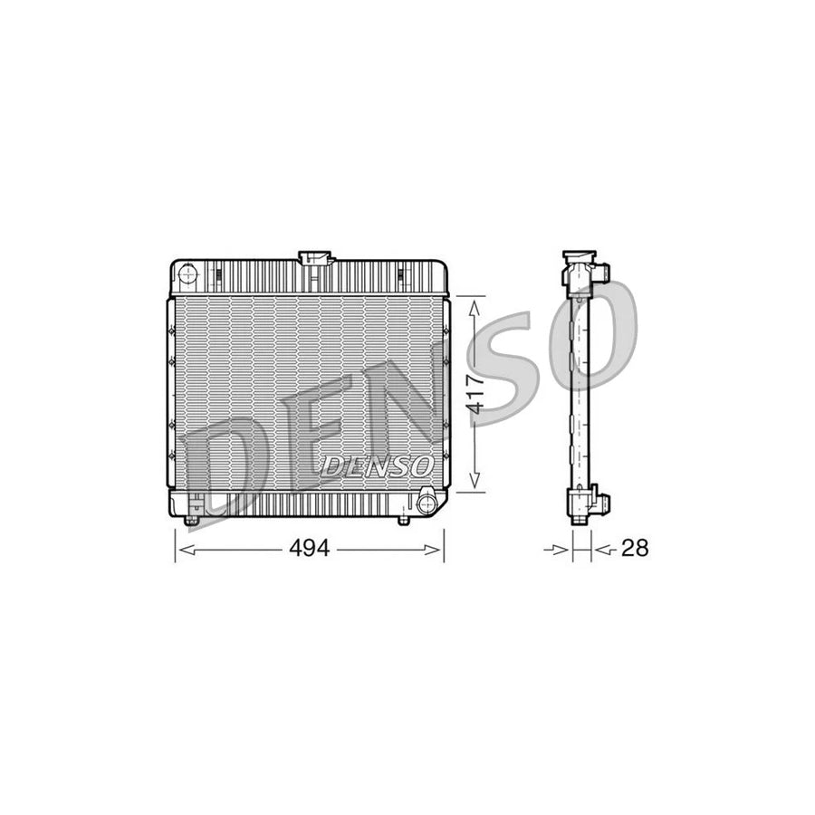 Denso DRM17020 Drm17020 Engine Radiator | ML Performance UK