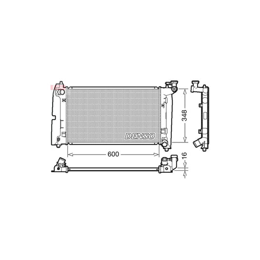 Denso DRM50085 Drm50085 Engine Radiator For Toyota Corolla | ML Performance UK