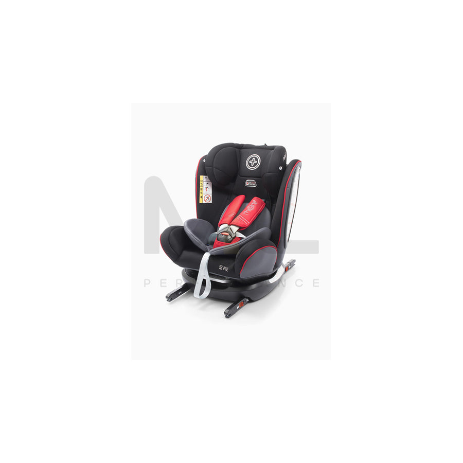 Babyauto Werdu Plus 8436015311718 Child car seat with Isofix, Group 0+/1/2/3, 0-36 kg, 5-point harness, Black, Red, multi-group, reclining | ML Performance Car Parts