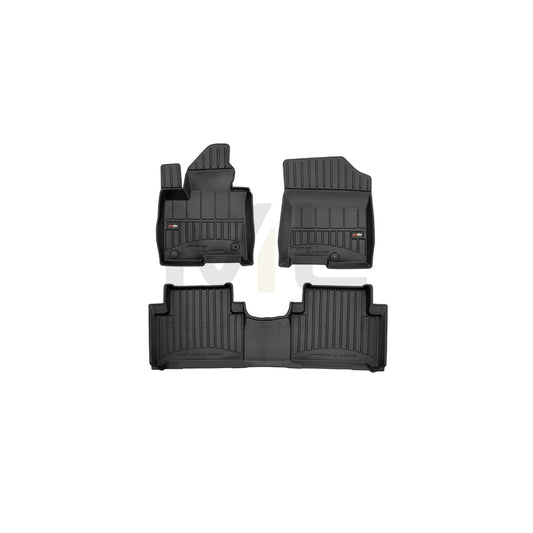 FROGUM Tailored, ProLine 3D425774 Floor mat set for KIA Sorento IV (MQ4) Elastomer, Front and Rear, Quantity: 3, Black | ML Performance Car Parts