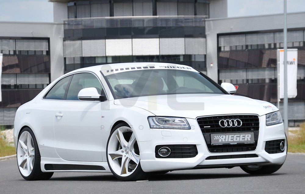 Rieger 00055406 Audi B8 B81 Front Splitter (A5 & S5) 4 | ML Performance UK Car Parts