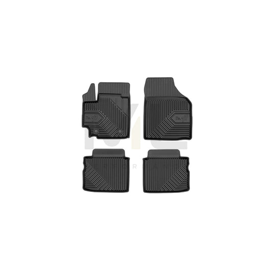 FROGUM Tailored, No.77 77426108 Floor mat set for SUZUKI Celerio (LF) Elastomer, Front and Rear, Quantity: 4, Black | ML Performance Car Parts