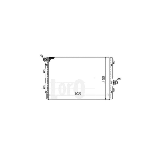 Abakus 0530170017 Engine Radiator | ML Performance UK