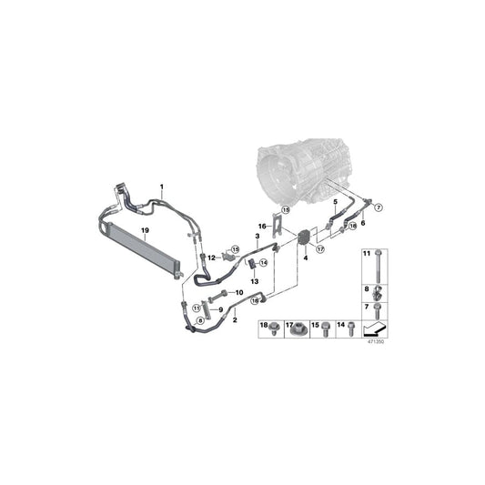 Genuine BMW 17227853589 F87 Spacer Pin (Inc. M2 & M235i Racing) | ML Performance UK Car Parts