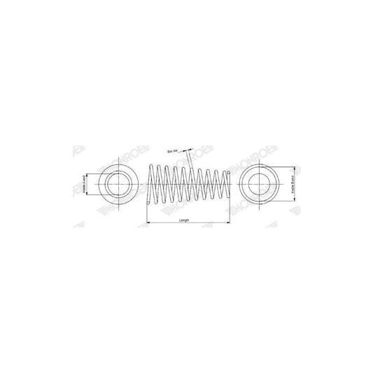 Monroe SP4110 Coil Spring For Mazda Mx-5 III(Nc)