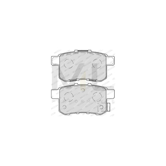 Ferodo Premier Eco Friction Fdb1882 Brake Pad Set For Nissan Pathfinder Iii (R51) With Acoustic Wear Warning, Without Accessories | ML Performance Car Parts