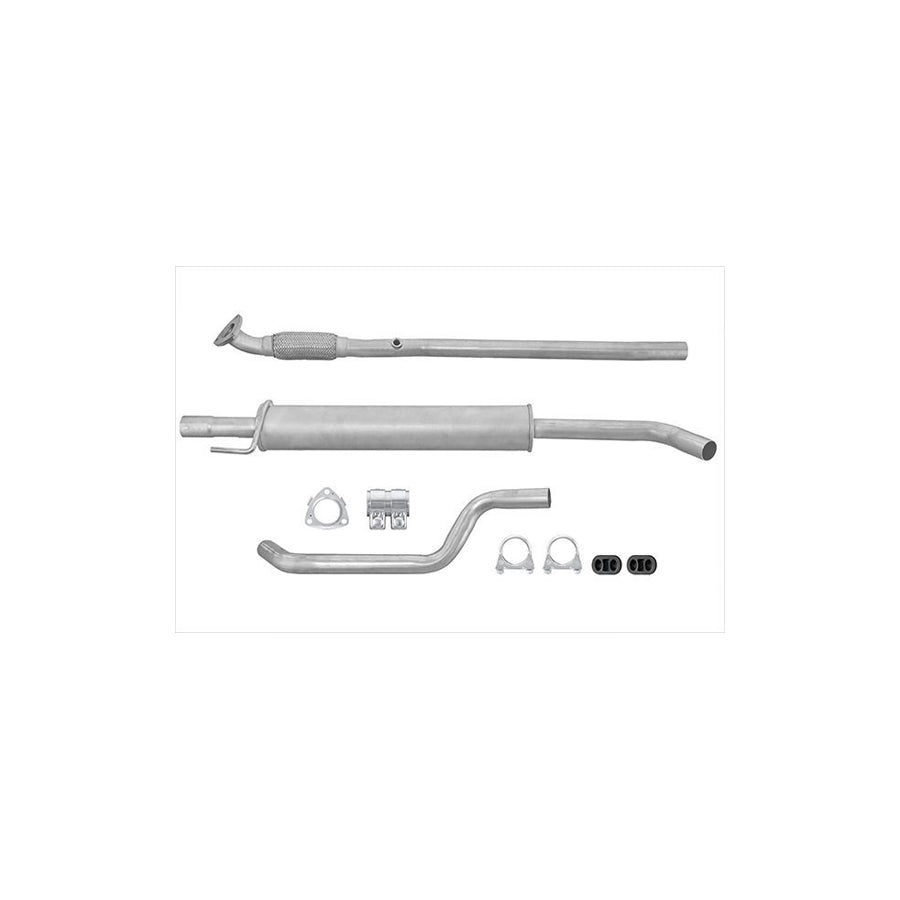 Hella 8LC 366 024-781 Middle Silencer