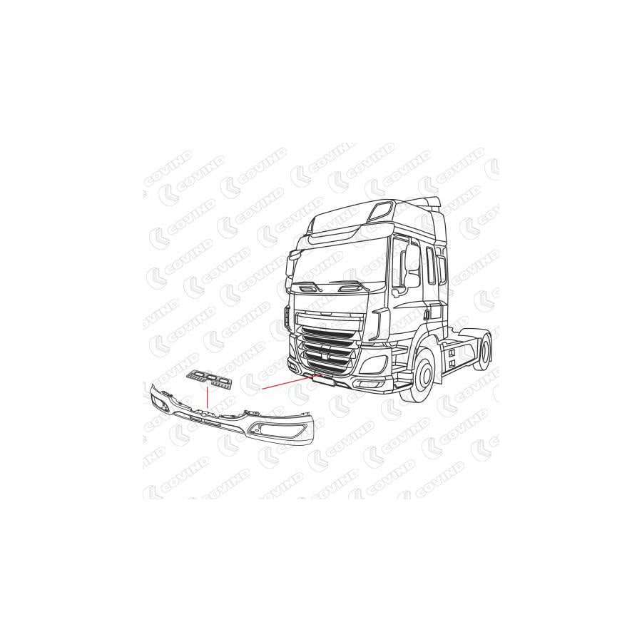 Covind Cf6/ 92 Cover, Bumper | ML Performance UK