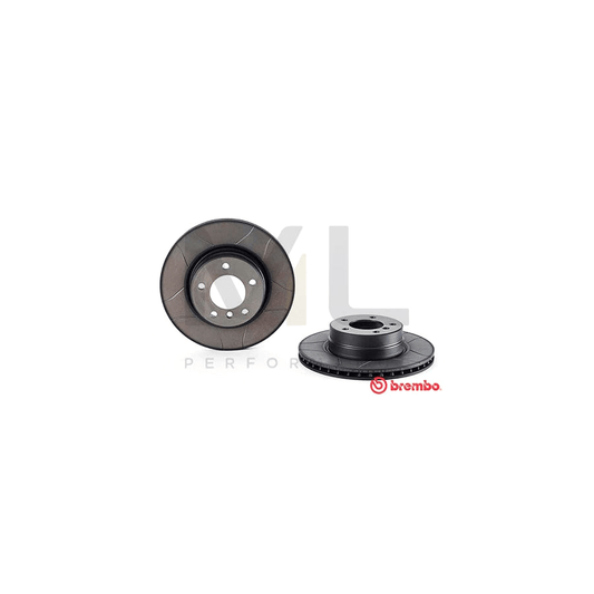 BREMBO MAX LINE 09.9173.75 Brake Disc for BMW 5 Series Internally Vented, Slotted, Coated, High-carbon, with bolts/screws | ML Performance Car Parts