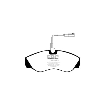 EBC DP1418 Citroen Fiat Peugeot Ultimax Front Brake Pads 2 | ML Performance UK Car Parts