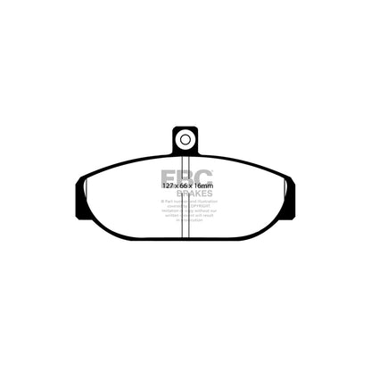 EBC DP4435R Volvo Yellowstuff Front Brake Pads - ATE/Girling/TRW Caliper 2 | ML Performance UK Car Parts