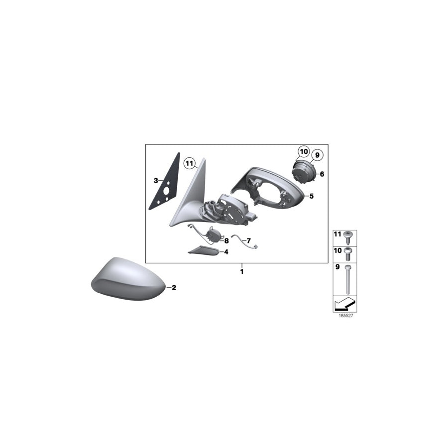 Genuine BMW 51167246904 E89 Supporting Ring Right (Inc. Z4 30i, Z4 23i & Z4 28i) | ML Performance UK