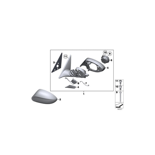 Genuine BMW 51167246904 E89 Supporting Ring Right (Inc. Z4 30i, Z4 23i & Z4 28i) | ML Performance UK