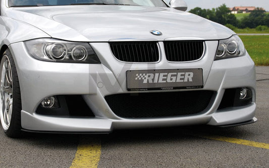 Rieger 00053410 BMW 3 Series E90 E91 Front Bumper 1 | ML Performance UK Car Parts