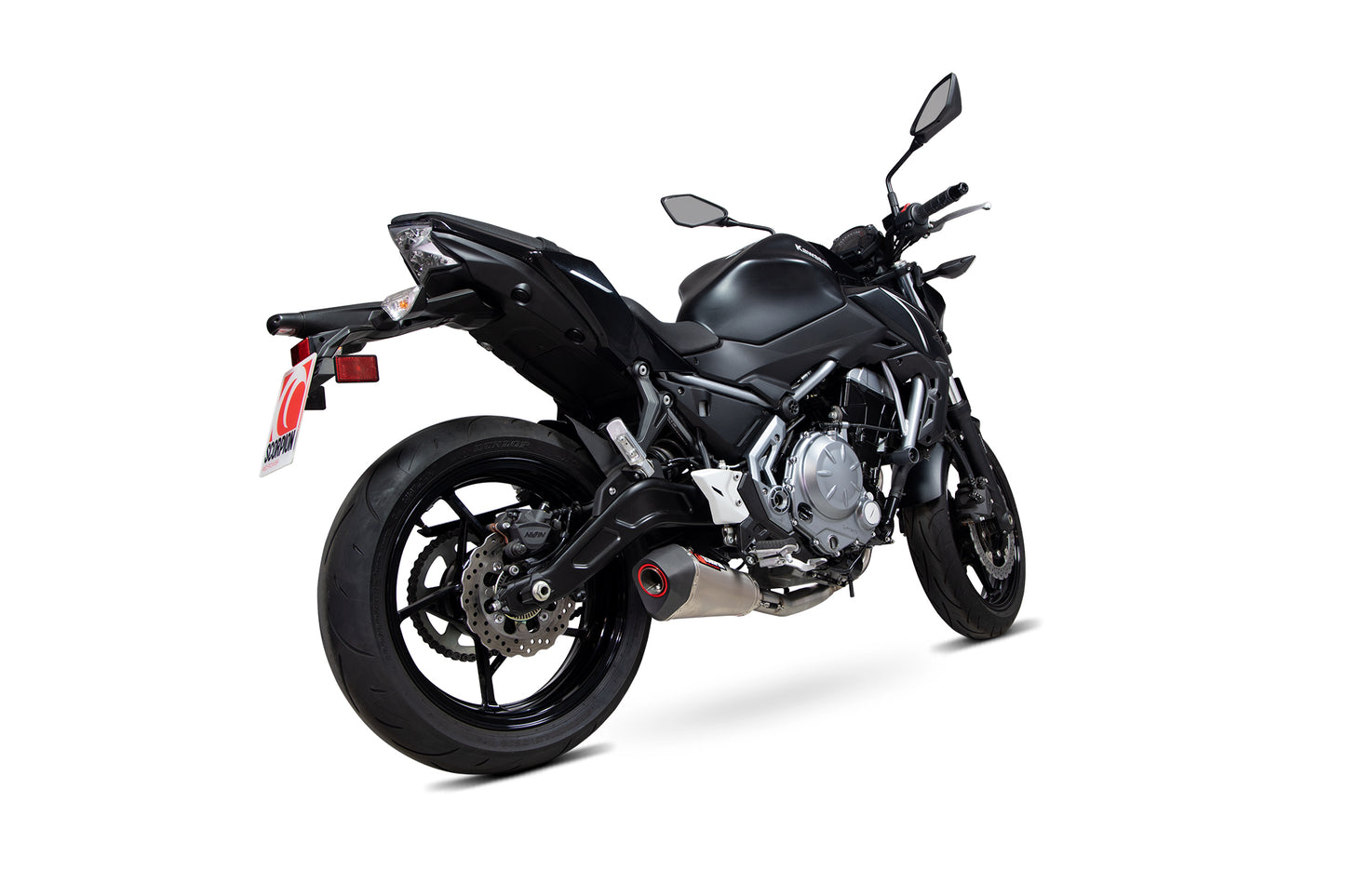 Scorpion RKA138SYSTEO Kawasaki Z650 Serket Taper Full System - Titanium Sleeve | ML Performance UK UK