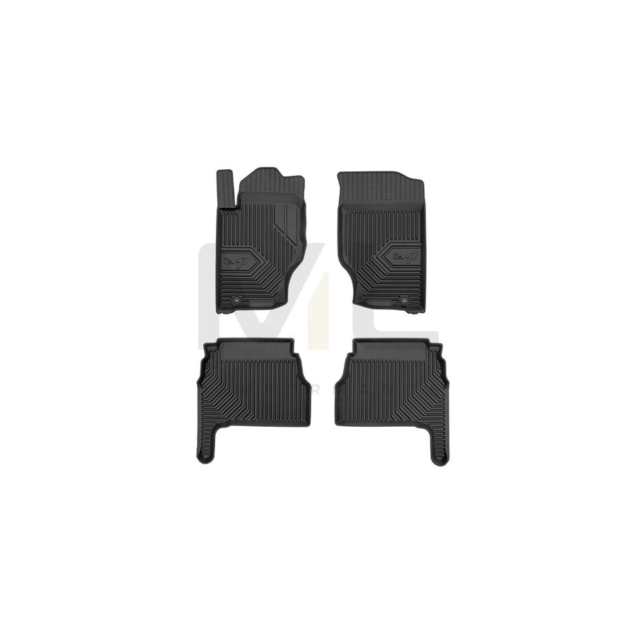 FROGUM Tailored, No.77 77426443 Floor mat set for KIA Sorento I (JC) Elastomer, Front and Rear, Quantity: 4, Black | ML Performance Car Parts