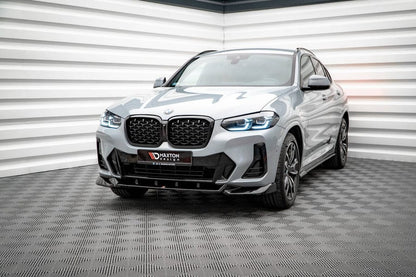 Maxton Design BMW X4 M-Pack G02 Facelift Front Splitter V.2