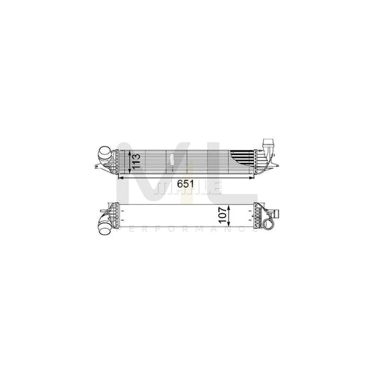 MAHLE ORIGINAL CI 151 000P Intercooler for RENAULT LAGUNA | ML Performance Car Parts