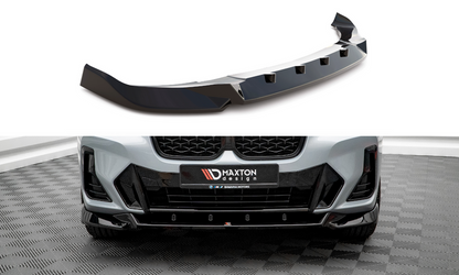 Maxton Design BM-X4-02F-MPACK-FD2T Front Splitter V.2 BMW X4 M-Pack G02 Facelift | ML Performance UK Car Parts