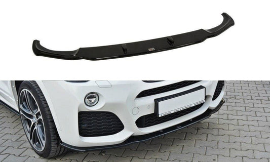 Maxton Design BM-X4-26-MPACK-FD1T Front Splitter BMW X4 M-Pack F26 | ML Performance UK Car Parts