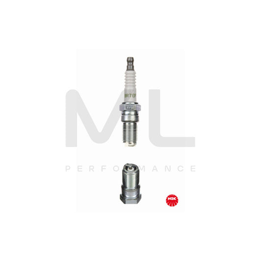 NGK BR7EF (3346) - Standard Spark Plug / Sparkplug - 5kOhm Resistor | ML Car Parts UK | ML Performance