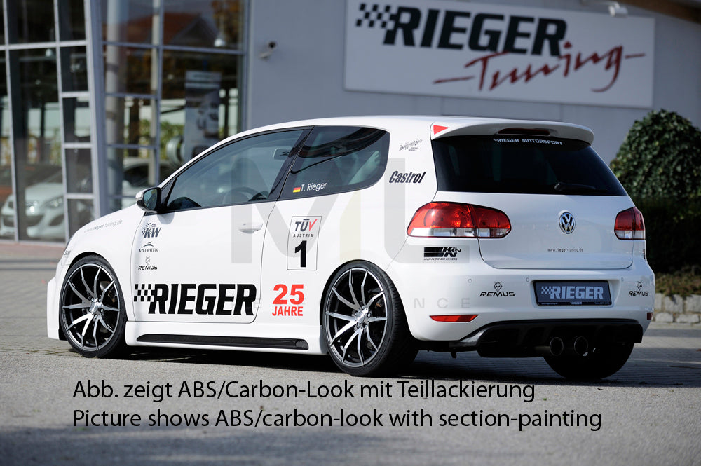 Rieger 00099781 VW Mk6 Golf Side Skirt (GTI & GTD) 5 | ML Performance UK Car Parts