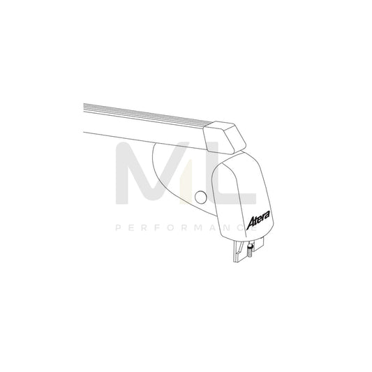 ATERA SIGNO 044283 Roof bars for cars without rails, 122 cm, 100 kg, Steel | ML Performance Car Parts