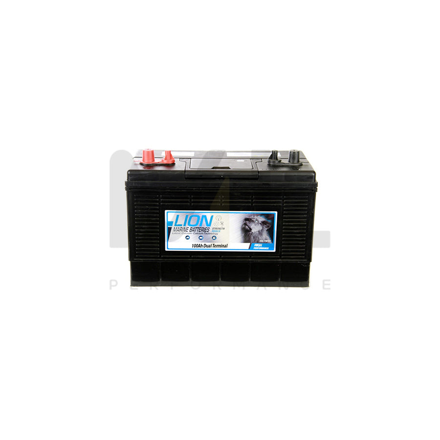 Lion Leisure Sealed Marine Battery - 100Ah | ML Performance UK Car Parts
