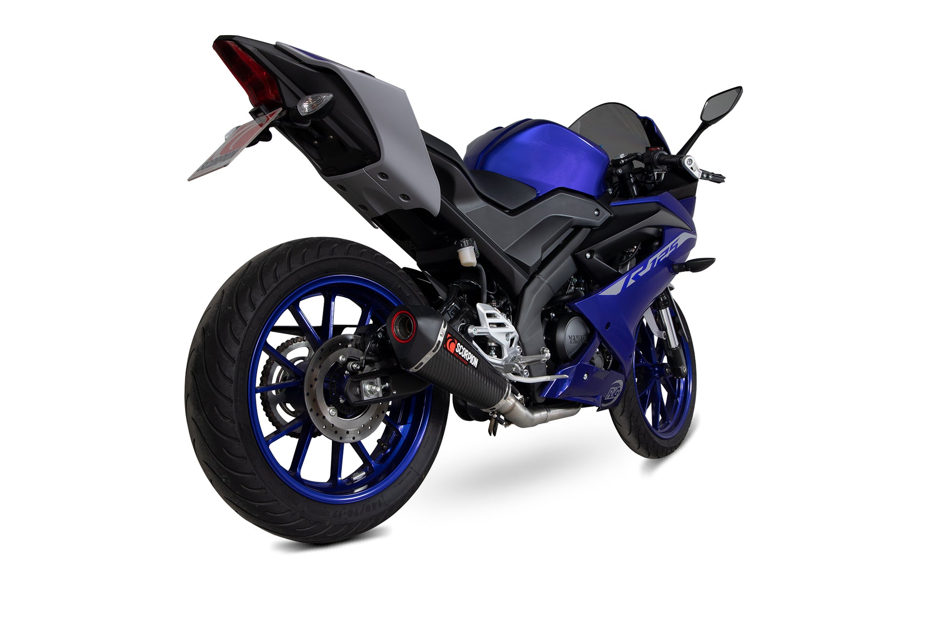 Scorpion RYA115SYSCEO Yamaha YZF-R125 Serket Taper Full System - Carbon Fibre Sleeve | ML Performance UK UK