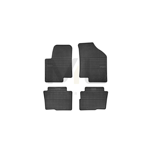 FROGUM Tailored 0429 Floor mat set for KIA Soul I (AM) Elastomer, Front and Rear, Quantity: 4, Black | ML Performance Car Parts