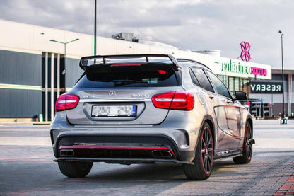 Maxton Design Mercedes Benz GLA 45 AMG X156 (Pre-Facelift) Central Rear Splitter (without vertical bars)