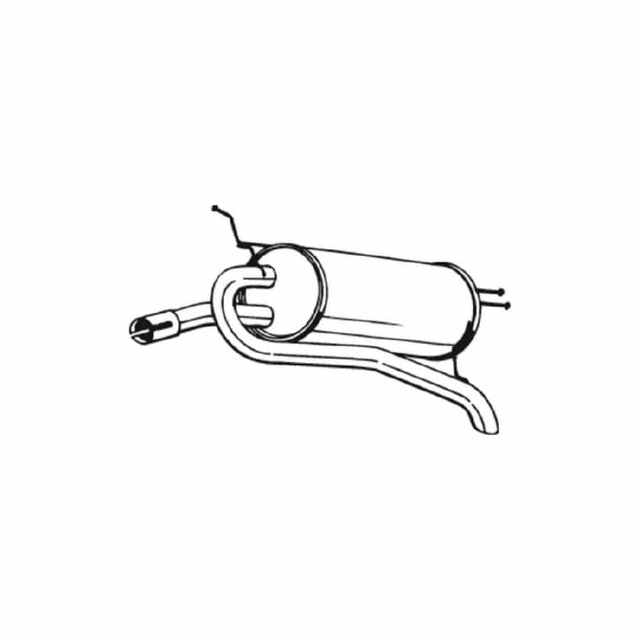 Bosal 148-223 Rear Silencer For Fiat Palio