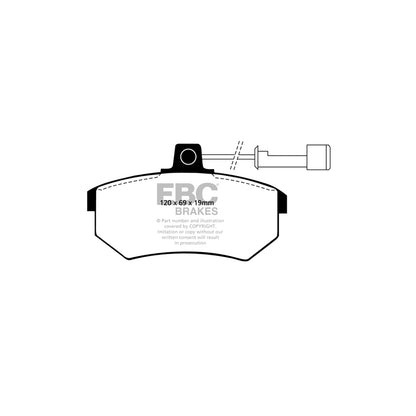 EBC PLK1335 Audi A4 Yellowstuff Pads and Brake Line Performance Pack - Girling/TRW Caliper 2 | ML Performance UK Car Parts