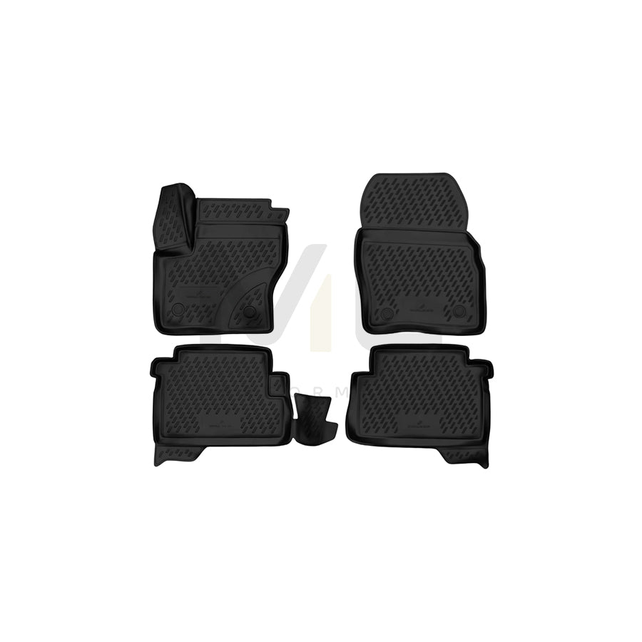 WALSER XTR 75096 Floor mat set Front and Rear | ML Performance Car Parts