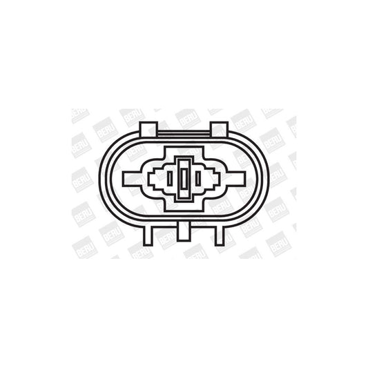 Beru Copper Cable GF107B Ignition Lead