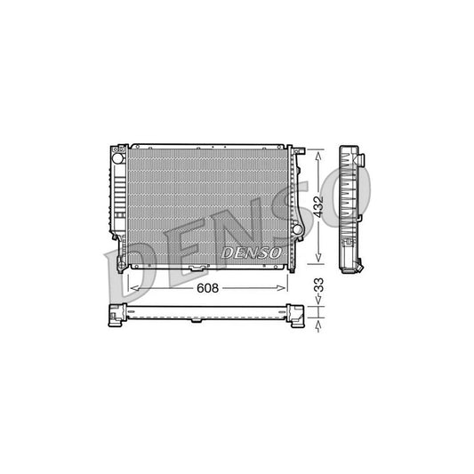 Denso DRM05052 Drm05052 Engine Radiator | ML Performance UK