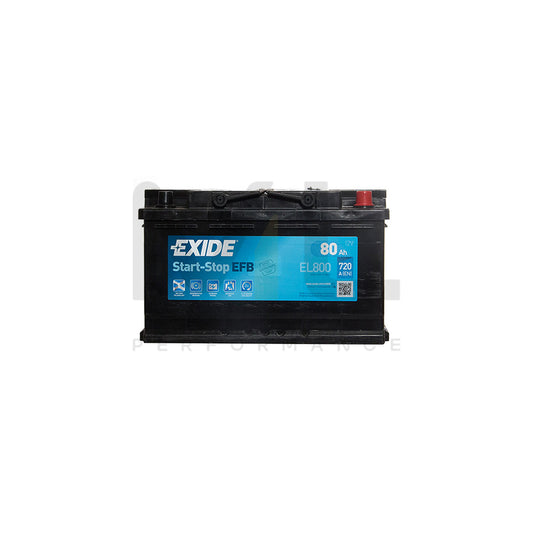 Exide EFB 115 Car Battery (EL800) - 3 year Guarantee | ML Performance UK Car Parts