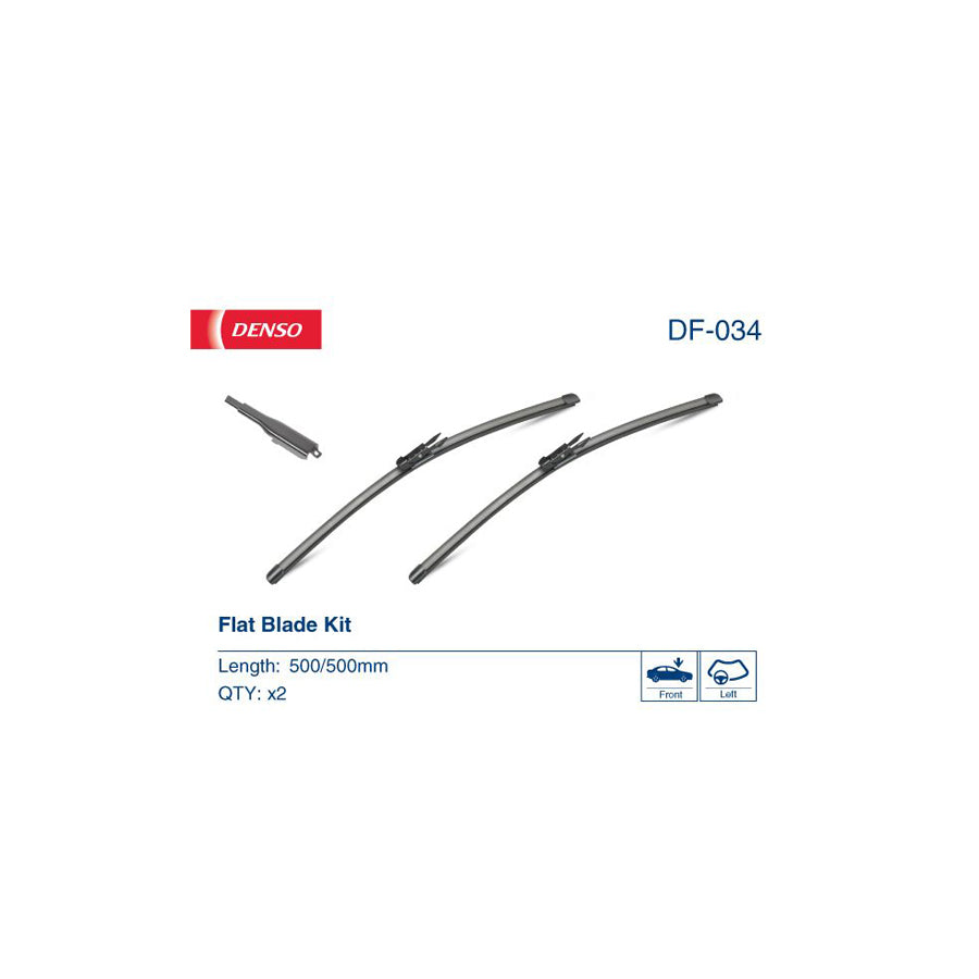 Denso Flat Df-034 Wiper Blade For BMW 1 Series | ML Performance UK Car Parts