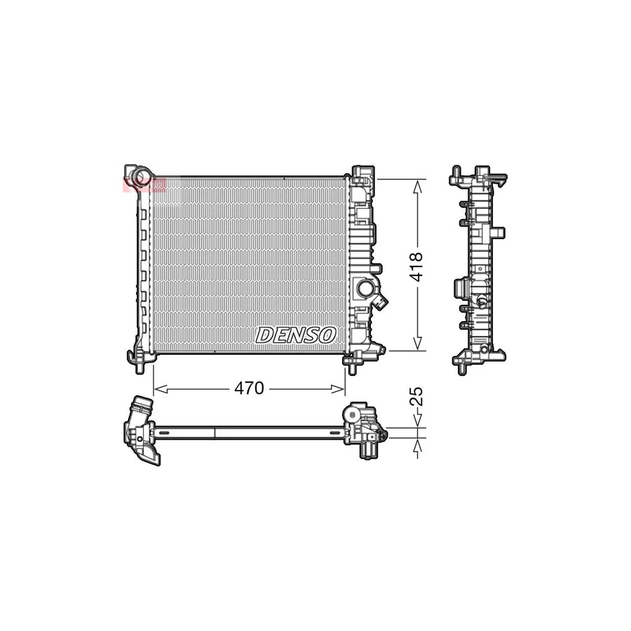 Denso DRM20114 Drm20114 Engine Radiator | ML Performance UK