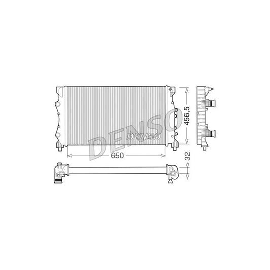 Denso DRM23025 Drm23025 Engine Radiator For Renault Espace Iii (Je) | ML Performance UK