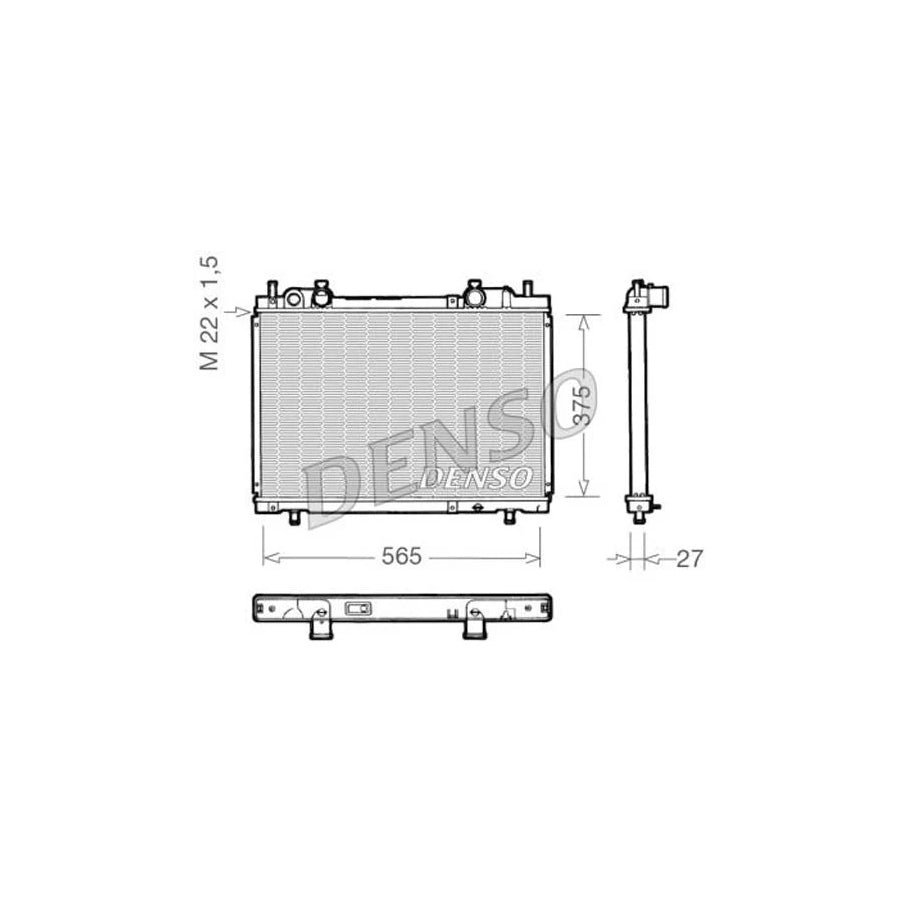 Denso DRM09025 Drm09025 Engine Radiator | ML Performance UK