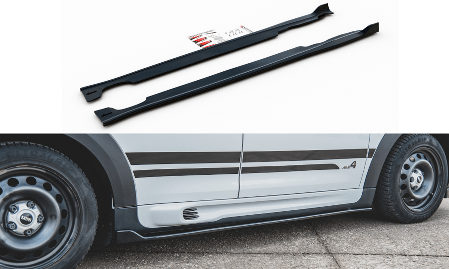 Maxton Design MC-CO-S-1-SD1T Side Skirts Diffusers Mini Countryman JCW R60 | ML Performance UK Car Parts