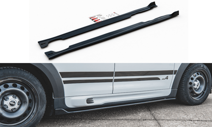 Maxton Design MC-CO-S-1-SD1T Side Skirts Diffusers Mini Countryman JCW R60 | ML Performance UK Car Parts