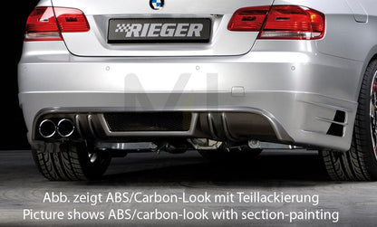 Rieger 00053440 BMW 3 Series E92 E93 Rear Diffuser 1 | ML Performance UK Car Parts