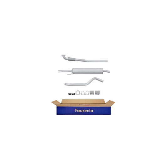 Hella 8LC 366 024-691 Middle Silencer