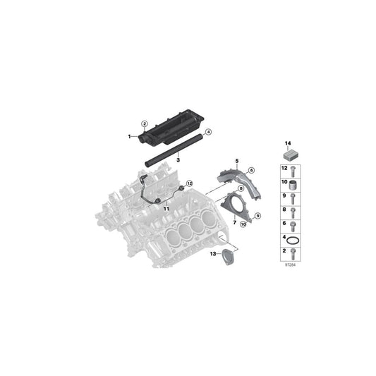 Genuine BMW 11112349047 E70 Gasket Set Engine Block Asbesto Free (Inc. X5 4.8i) | ML Performance UK Car Parts